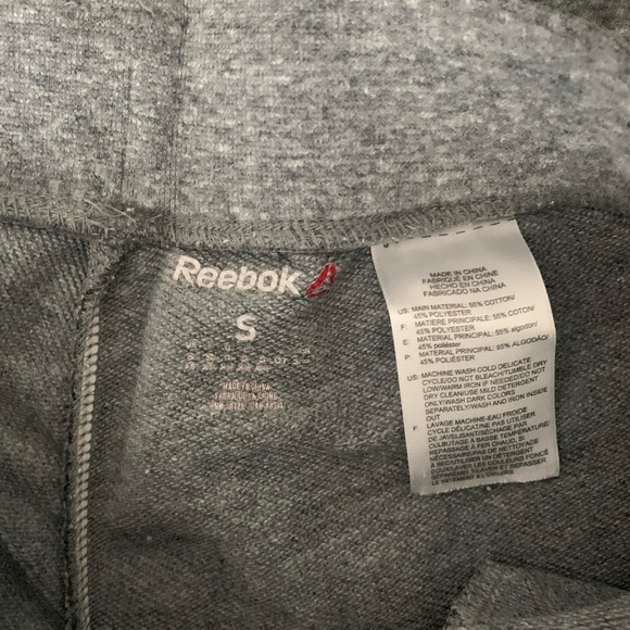 πHOST PICKπ Reebok Grey Jogger Sweatpants | EUC -SZ Small - Picture 2 of 5
